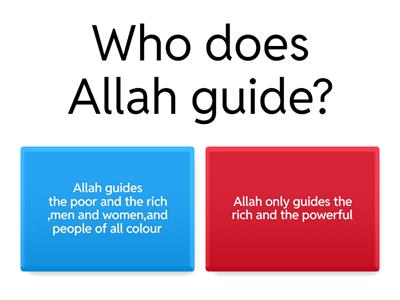 Aqaaid lesson 9 grade 5