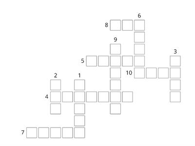 Simple Past crossword