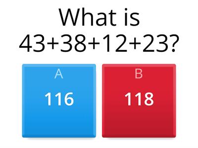 Adding 4 2 Digit Numbers