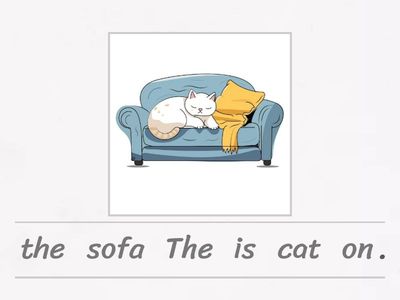 Parts of the house with prepositions