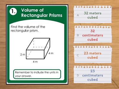 Volume of Rectangular Prisms