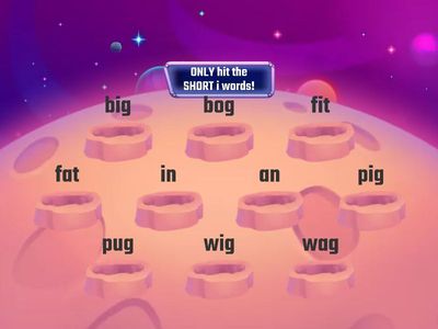 The Big Pig - Short i - Whack-a-mole