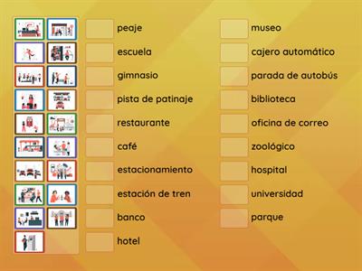 Places in Spanish - Practise