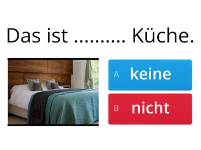 Nicht oder kein?