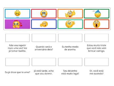  Interpretação de texto - emoticons