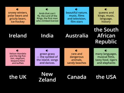 5 Form. Unit 8. Countries and continents. Lesson 5. Ex. 3c