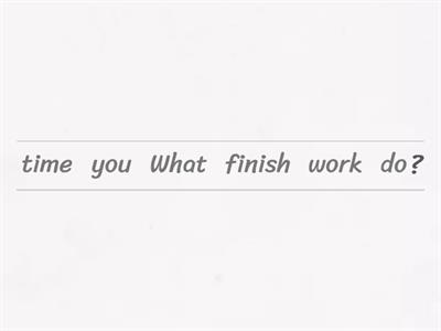 simple present questions version 2