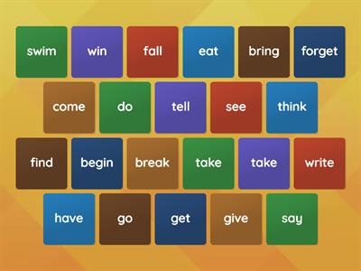 Simple Past verbs