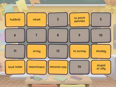 Connections Synonyms 1