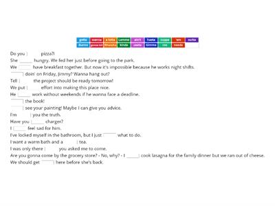 Informal contractions. Pronunciation