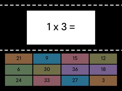 3x table match - easier
