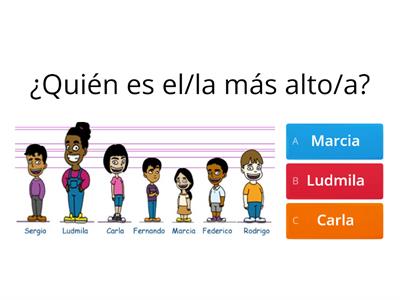 Comparaciones 3