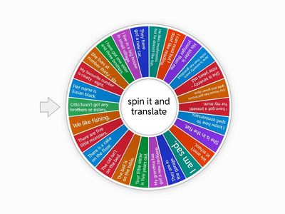 English language - translate