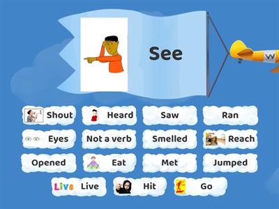Past Simle Regular-Irregular Words