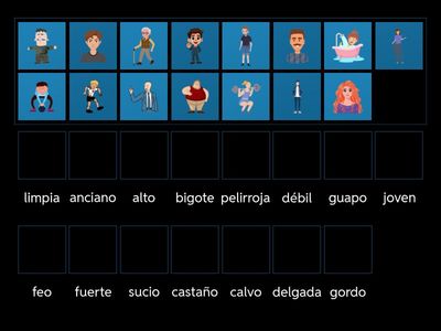 Adjetivos para la descripción física A1