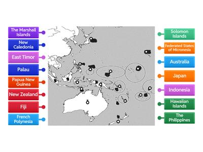 Oceania Map Quiz Practice