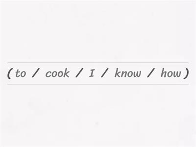 How to + Skill verbs