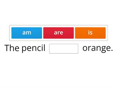 To be (am, is, are)