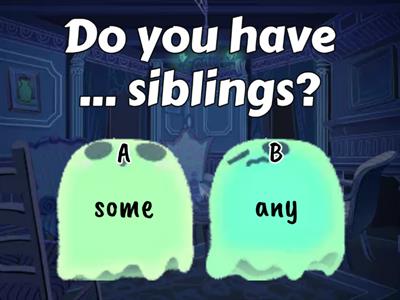 Some and Any - 3rd Grade