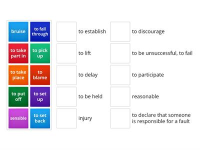 CAE - Vocabulary