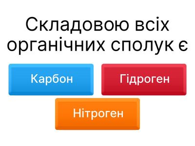  Основи органічної хімії