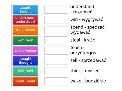 irregular verbs EC part 3