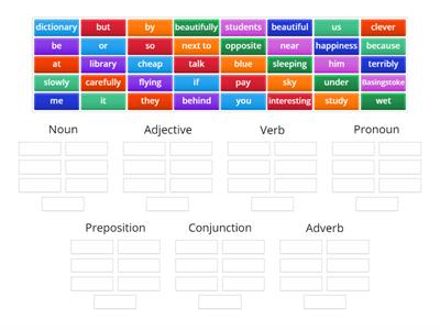 Parts of speech E3