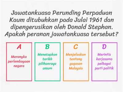 Langkah-langkah pembentukan Malaysia