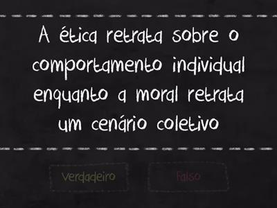 Ética, Moral, Cidadania e Comportamento Profissional