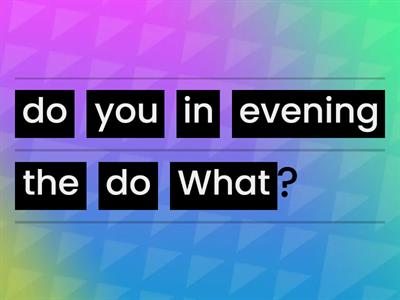 4L U3 What Where When