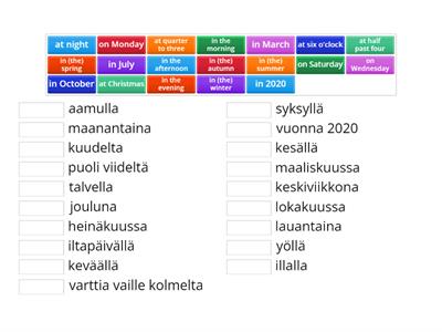 KPL 8 ajan prepositiot