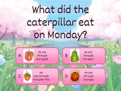 The Very Hungry Caterpillar 3rd grade