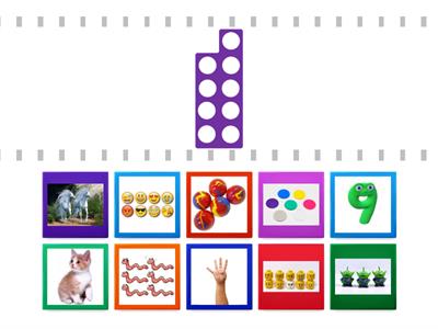 Find the amounts that are equal 1-10