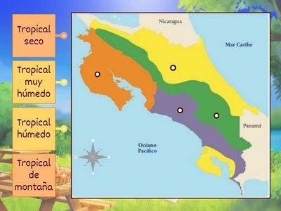 Clima tropical en Costa Rica