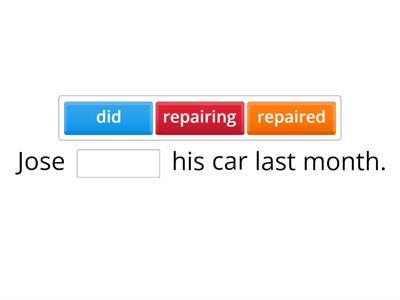 Past Simple - regular verbs  for ESL