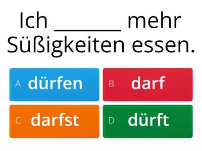 dürfen