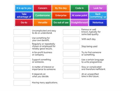 Programming Languages: Vocabulary