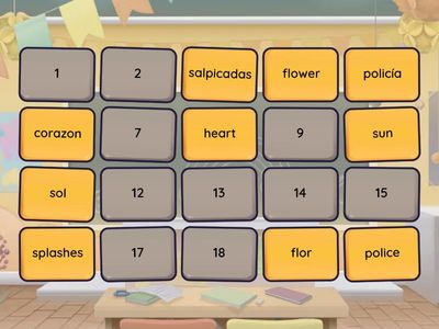 Vocabulario Algo bello tal vez