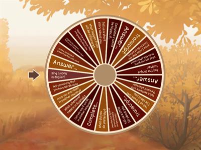 Diagnostic roulette 11°