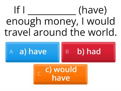 conditional sentences