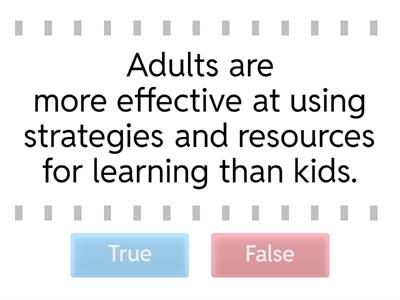 Adult Language Learning True or False