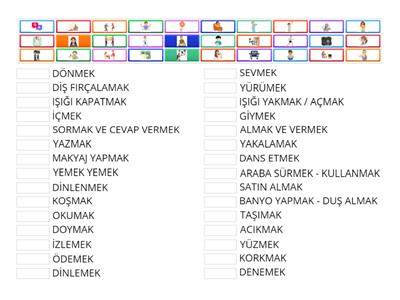 2) FİİLLER - VERBS 