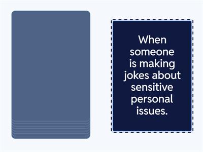 boundaries  How would you react?