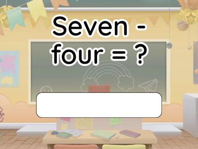 Numbers 1-10 maths problems