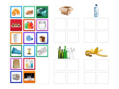 GIOCO SULLA RACCOLTA DIFFERENZIATA!