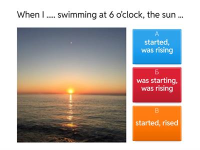 Past Simple vs Past Continuous