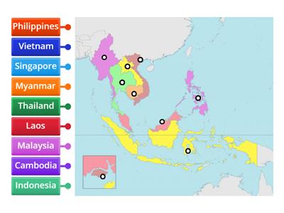 Southeast Asia Map Practice