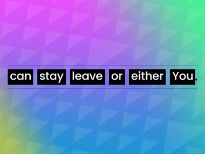 🔷 6. Either…or (Gen)