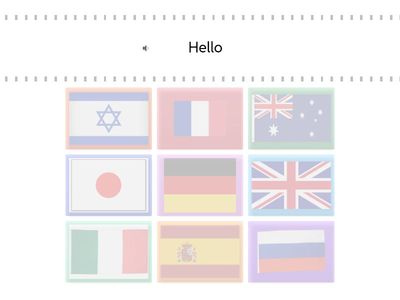 Countries and Greetings 語音版