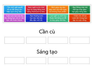 Bài 3: Lao động cần cù sáng tạo